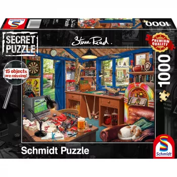 Steve Read: Secret Puzzle - Otcova dielňa (1000 dielov)