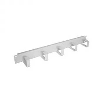 EFB-Elektronik 48,30cm (19) 1HE panel káblového manažmentu, 5 držiakov, oceľ RAL7035 výrobca: EFB Elektronik (699995.1)