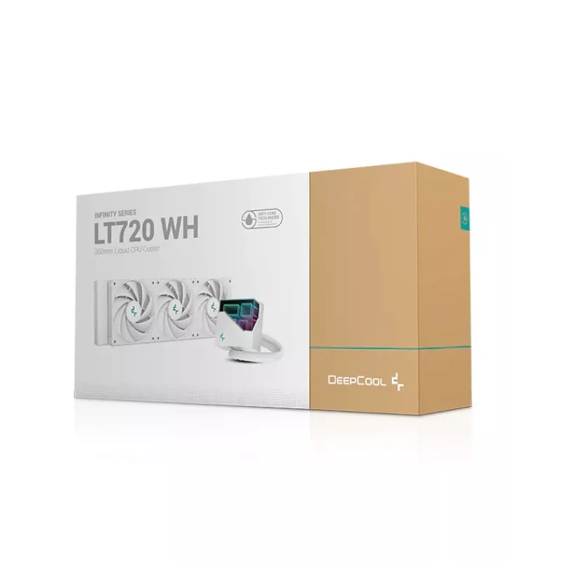 LT720 procesorový systém kvapalinového chladenia 1 balenie biela 120 mm