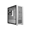Cooler Master Elite 301 Lite Micro-ATX veža PC skriňa, bočný panel z tvrdeného skla, biela
