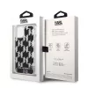 Karl Lagerfeld KLHCP14MLMNMK iPhone 14 Plus 6.7 tvrdý obal čierny / čierny Liquid Glitter Monogram