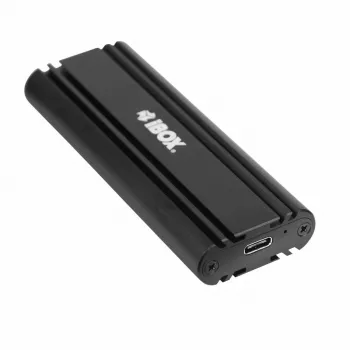 SSD puzdro IBOX HD-07 pre 1x M.2 disk, USB 3.2 Gen 2 (10 Gbit/s), USB-C, čierna