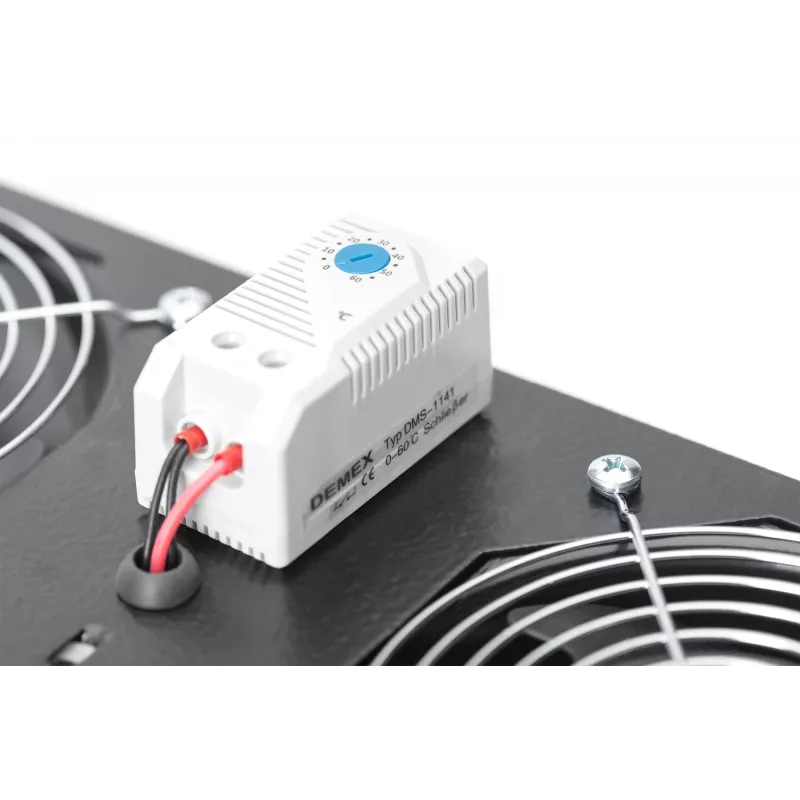 Strešný ventilátor Digitus DN-19 FAN-2-WM-T-SW