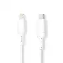 Nedis 2m USB-C na Lightning kábel pre iPad, iPhone, iPod, biely