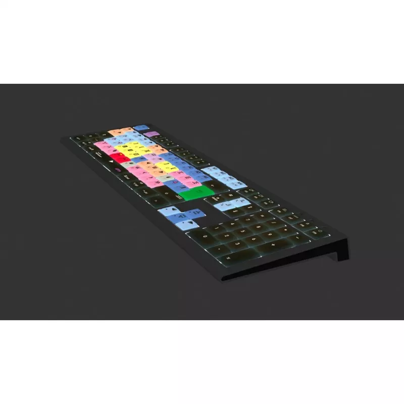 Logickeyboard LKB-MCOM4-A2M-UK klávesnica USB QWERTY anglická čierna (LKB-MCOM4-A2M-UK)