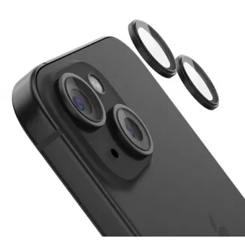 Ochranná fólia na kamerové sklo z tvrdeného skla, Belkin OVA179HQBK, pre iPhone 15 a iPhone 15 Plus – balenie 2 ks