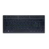 Bluetooth klávesnica CHERRY KW 7100 MINI BT QWERTZ švajčiarska modrá bezdrôtová
