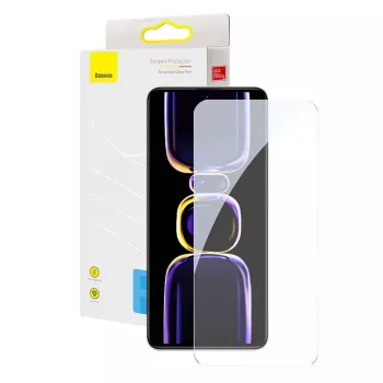 Ochranná fólia obrazovky z tvrdeného skla Baseus pre Redmi K60 / K60 Pro, hrúbka 0,3 mm