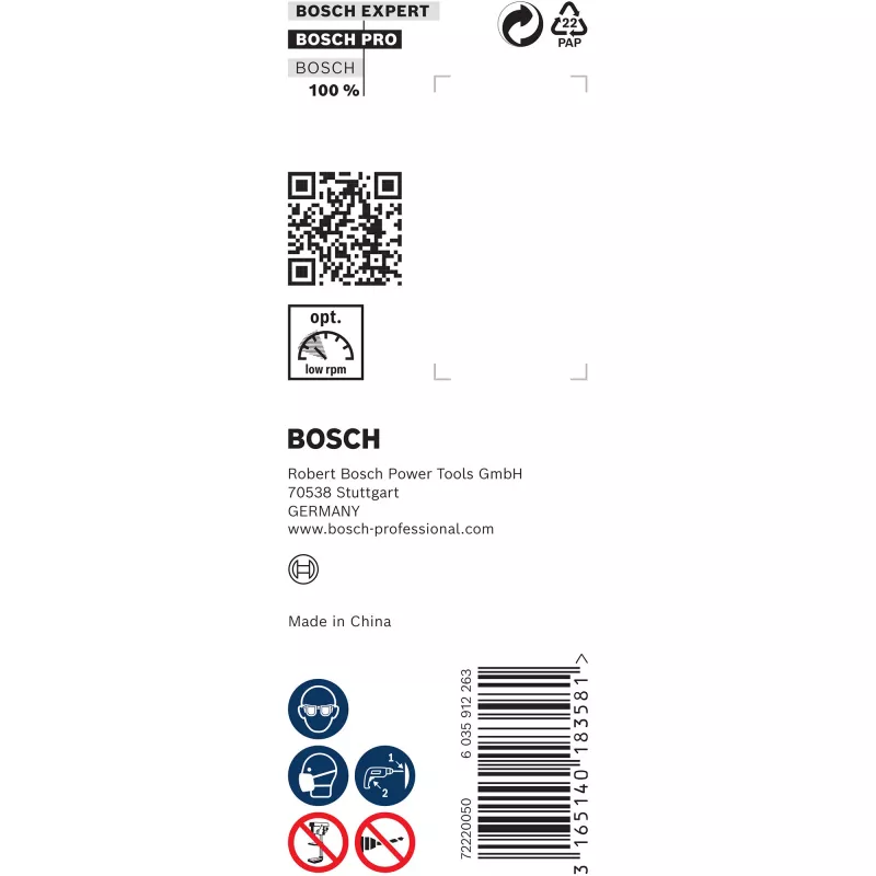 Vrták do dreva Bosch 2608597649, priemer 26 mm, pracovná dĺžka 385 mm