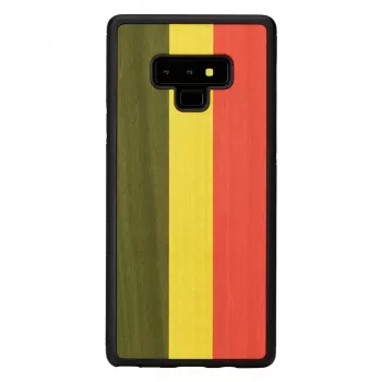 Puzdro na smartphone man and wood pre Samsung Galaxy Note 9 — Reggae čierne ochranné puzdro