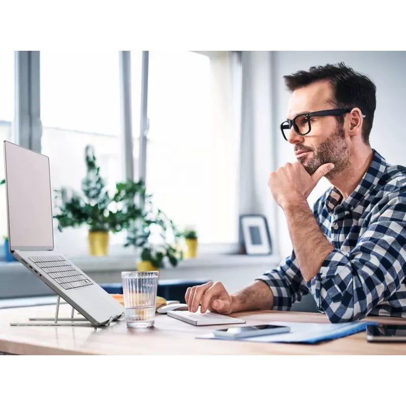 Pasívny držiak Durable 505123 notebook strieborný interiérové použitie