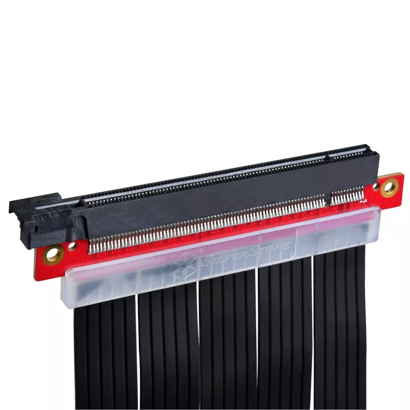 SilverStone SST-RC04B-400 riser kábel PCIe x16, PCIe 3.0, 40 cm, čierny