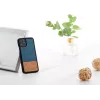 Puzdro na smartphone man and wood pre iPhone 11 Pro – denimovo čierna