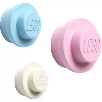 Room Copenhagen LEGO nástenný držiak 40161736 biela modrá ružová (40161736)
