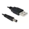 DeLOCK 82197 USB napájací kábel 1 m USB-A samec/samec