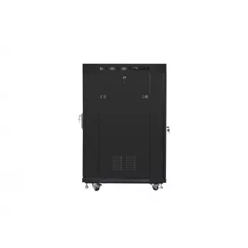 Voľne stojaca rack skriňa LANBERG FF01-6822-12BL 22U čierna 1200 kg