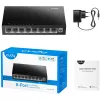 Neřízený switch Cudy FS108 8 portov Fast Ethernet 10/100 čierny