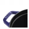 Liatinový kochlík Staub 4,25 L, 29 cm, modrý