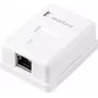 Renkforce sieťový adaptér na omietku CAT 6 1 port biely (RF-4541182)