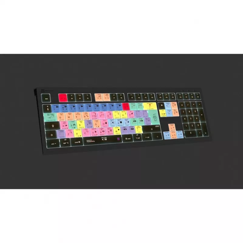 Logickeyboard LKB-PPROCC-A2M-UK klávesnica USB QWERTY anglická čierna (LKB-PPROCC-A2M-UK)