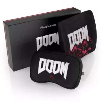 noblechairs sada vankúšov z pamäťovej peny - DOOM Edition