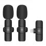 Puluz PU3150B Lavalier bezdrôtový mikrofón Lightning Type.