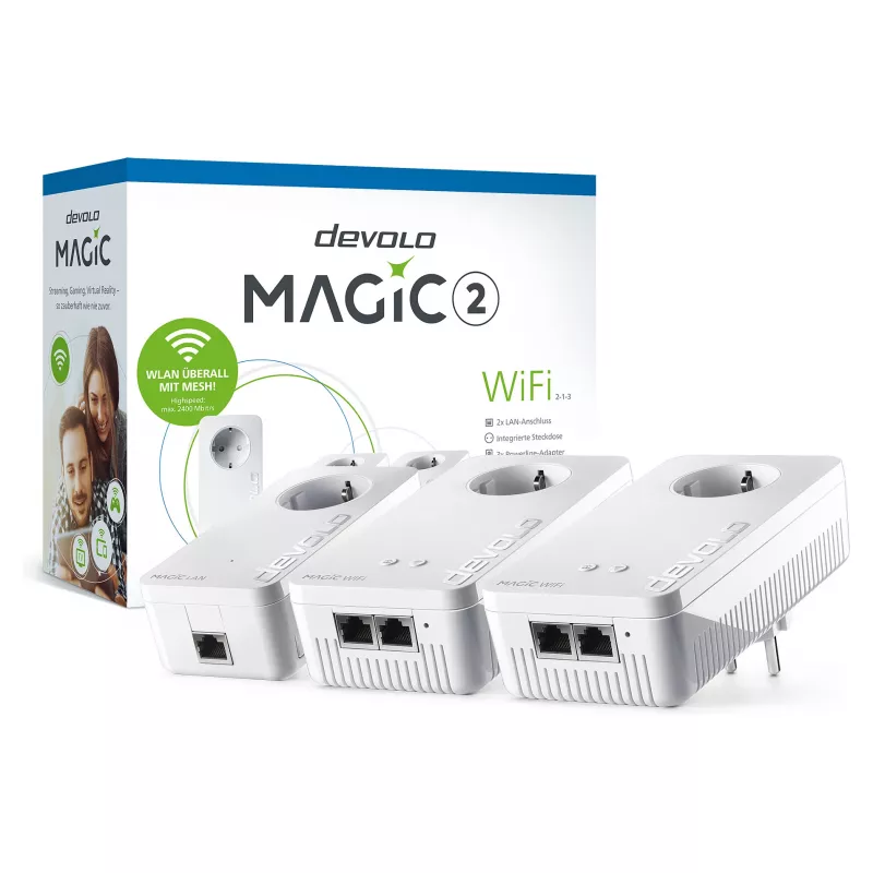 Magic 2 WiFi next Multiroom Kit, Powerline 3 adaptér