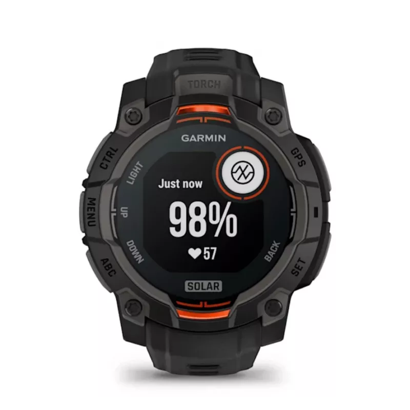 Garmin Instinct® 3 – 45 mm, solárne hodinky čierne