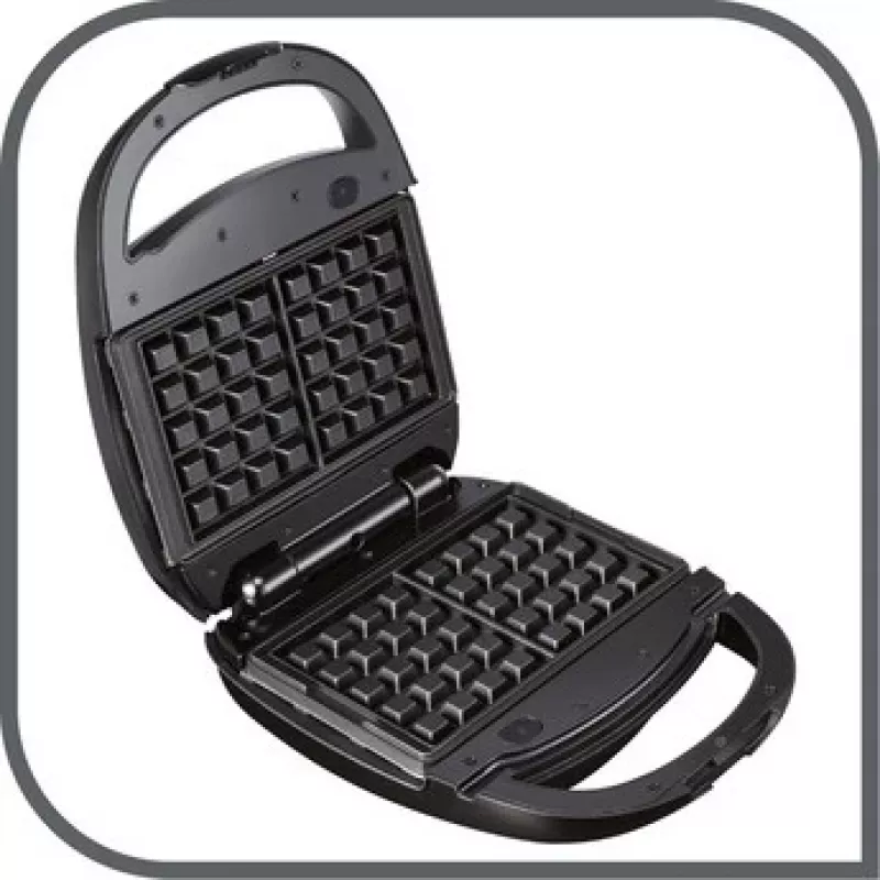 Sendvičovač 3 v 1 Tefal SW342D38, čierna/nerezová oceľ