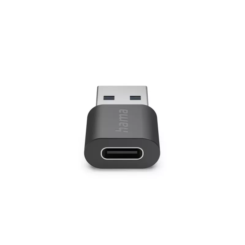 Hama USB adaptér, USB-A konektor samec - USB-C konektor samica, USB 3.2 Gen2, 10 Gbit/s