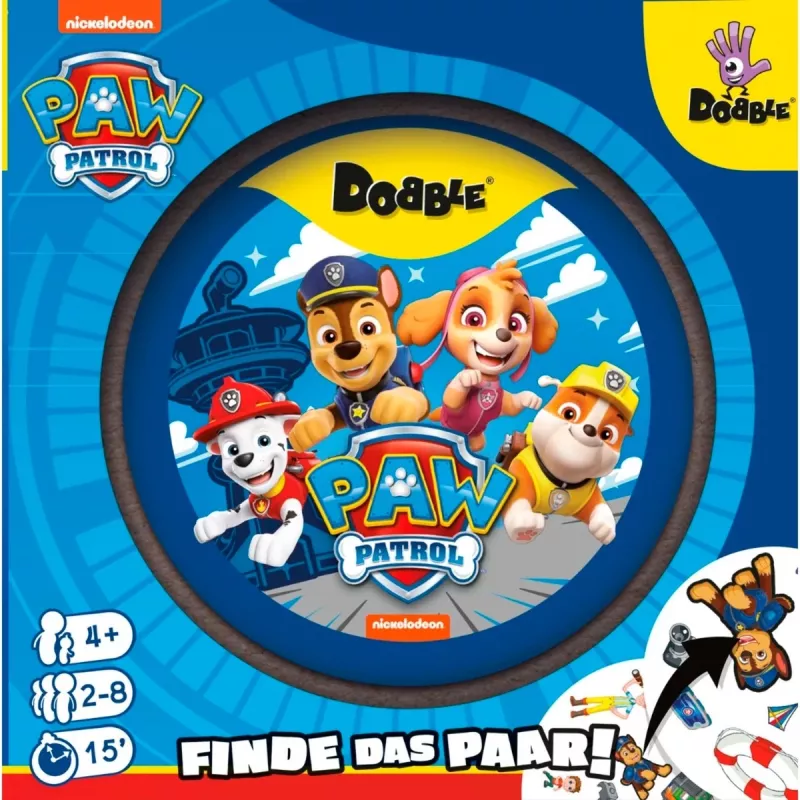 Dobble Paw Patrol, kartová hra