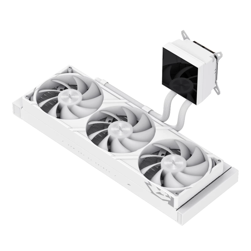 Gamemax CPU kvapalinový chladič | GLACIER 360 LCD WH | Intel, AMD
