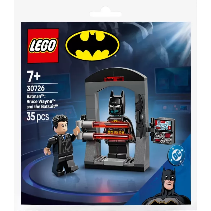 Bricks Super Heroes 30726 Batman: Bruce Wayne a Batsuit