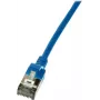LogiLink CQ9026S sieťový kábel modrý 0,5 m Cat6a U/FTP (STP) (CQ9026S)