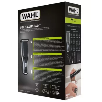 Wahl Self-Clip 360 čierna, strieborná Li-Ion