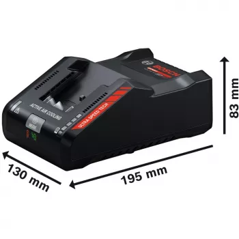 Powertools Expert rýchlonabíjačka EXAL18V-160 (čierna, AMPShare Alliance)