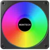 Montech GF120R V2 ARGB modul ventilátora do počítačovej skrine 12 cm čierny 3 kusy