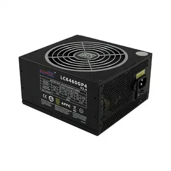LC Power GP4 Series LC6460GP4 V2,4 – napájací zdroj (interný) – ATX12V 2,4 – 80 PLUS Gold – 460 Watt – aktívne PFC (LC6460GP4)