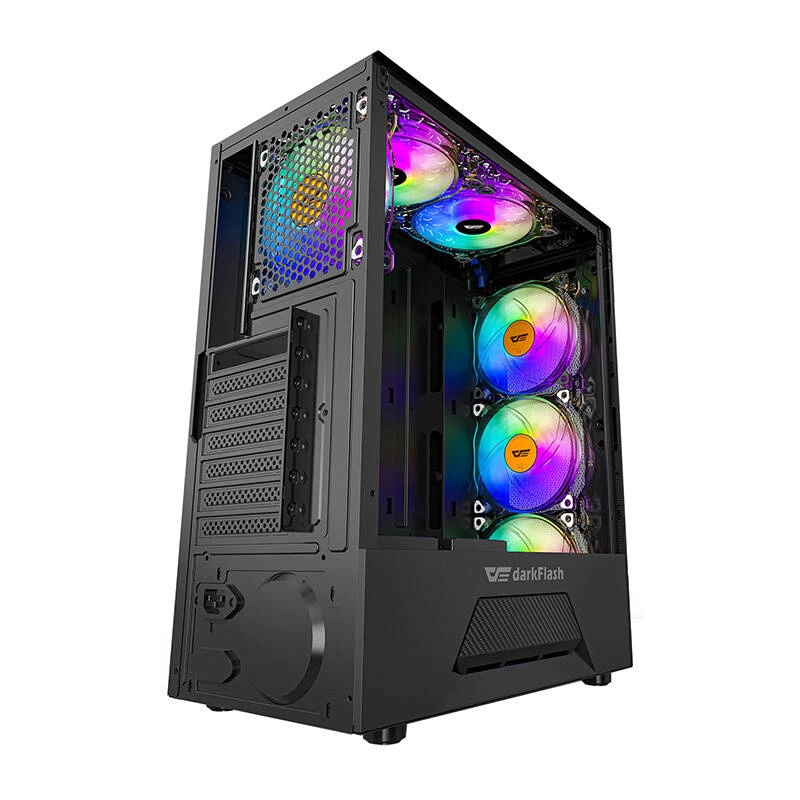Počítačová skriňa Darkflash LEO (čierna)