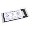 DEMCiflex DF0526 prachový filter 2x40 mm, štvorcový, čierno-biely