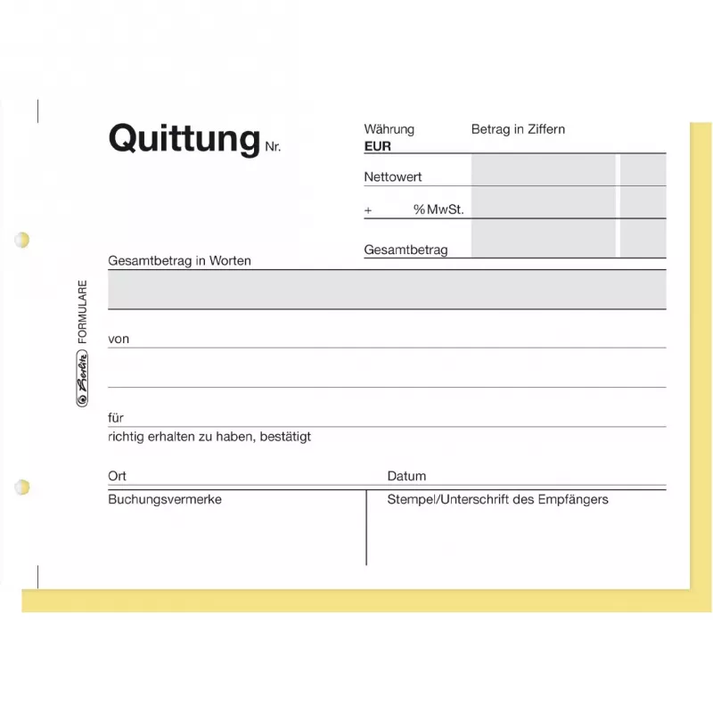 Obchodný formulár Herlitz 886622