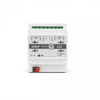 SATEL KNX 2-kanálový lamelový aktor 230V AC KNX-BSA12H
