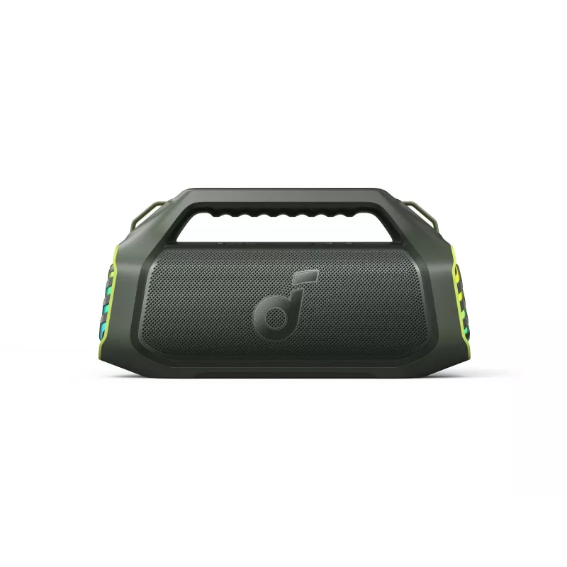 Boom 2 Plus | Výkonný outdoorový basový Bluetooth reproduktor dobrodružná zelená