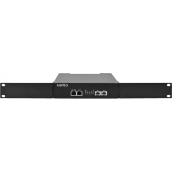 AGFEO ES 22 X IT, Full-IP systém, 19-palcová montáž, 1 HE, 2x LAN