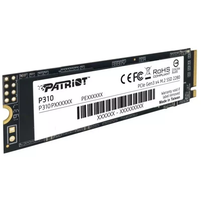 Patriot P310P192TM28 pamäťové úložisko 1,92 TB PCIe 3.0 x4 (NVMe)