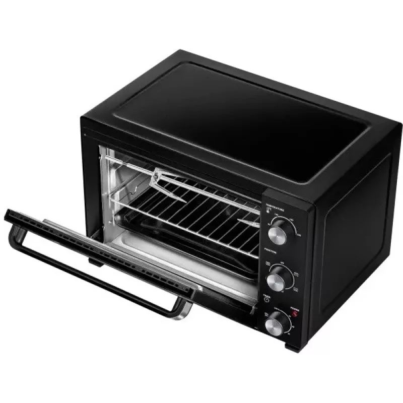Elektrická stolová rúra MPM MPE-17/T – 48 l, 1800 W, teplovzdušná, termostat, rotačný ražeň