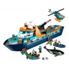 Stavebnica LEGO City Arktická expedičná loď 60368 — 815 dielov, 7+ rokov, obsahuje 4 minifigúrky