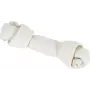 Zubná žuvacia kosť ZOLUX Knotted White Bone 140 g — pevná hovädzia žuvacia pochúťka pre stredne veľké plemená (250 mm)