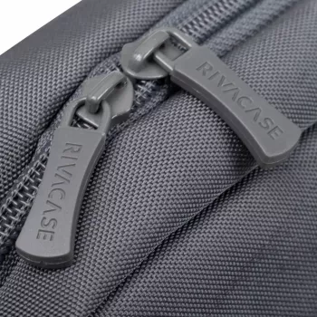 Puzdro na notebook Rivacase Alpendorf Eco pre 16-palcové notebooky, sivé, tenké ochranné puzdro