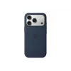 Silikónové puzdro Apple iPhone 17 Pro MagSafe Midnight kryt tmavomodré